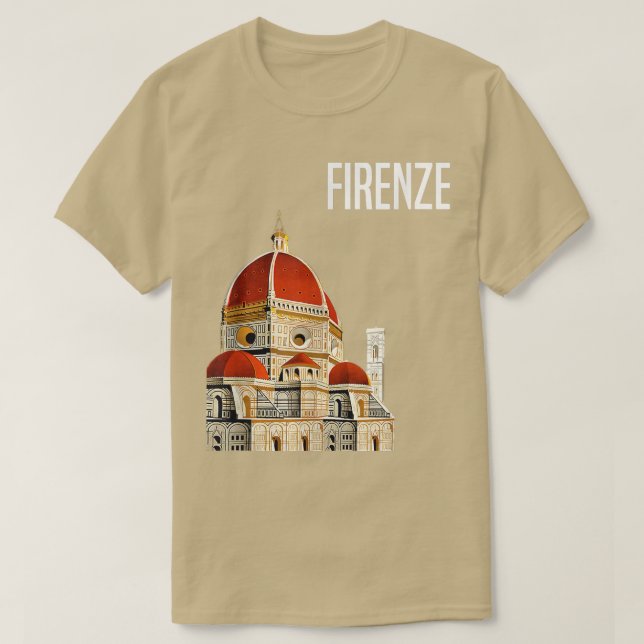 Camiseta Firenze   Florence Italy vacation tee  (Diseño del anverso)