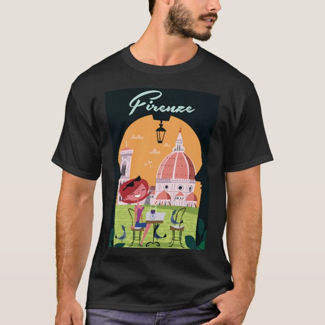 Camiseta Firenze Poster (Anverso)