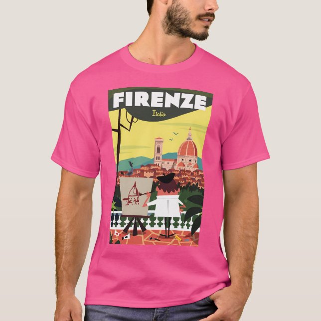 Camiseta Firenze Poster (Anverso)