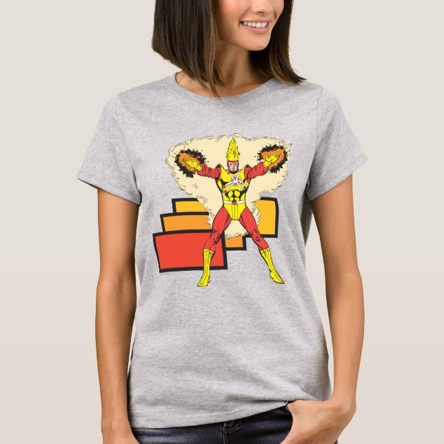 Camiseta Firestorm En Su Elemento (Anverso)