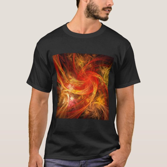 Camiseta Firestorm Nova Resumen Arte (Anverso)