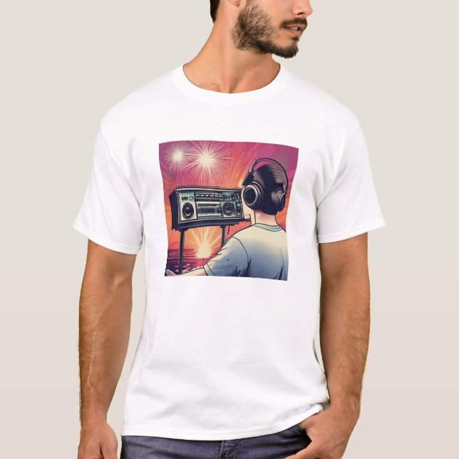 Camiseta Firework Maestro DJ T-Shirt (Anverso)