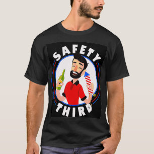Camiseta Fireworks Director 4th July Safety Third 
