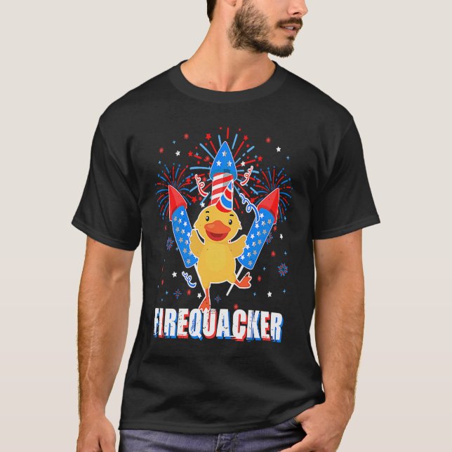 Camiseta Fireworks Director Firecracker Firequacker (Anverso)