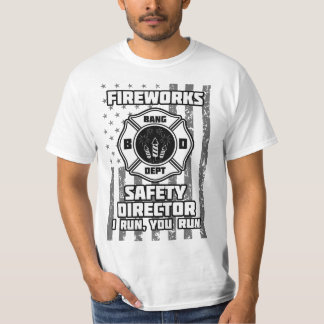 Camiseta Fireworks Security Director I Run You