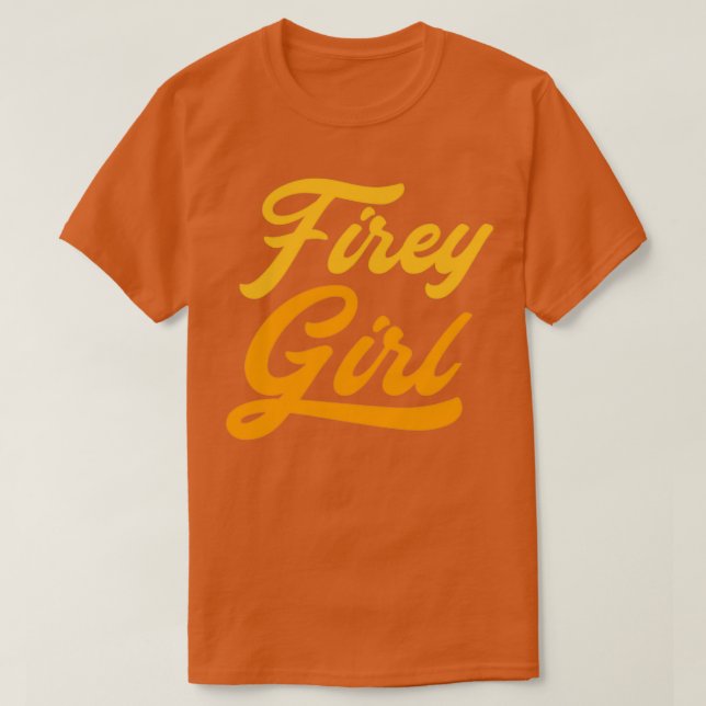 Camiseta Firey Chica (Diseño del anverso)