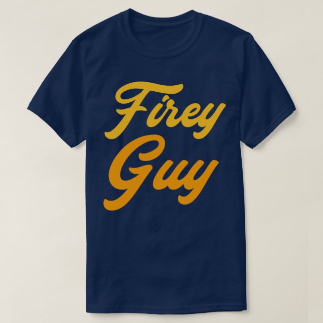 Camiseta Firey Guy (Diseño del anverso)