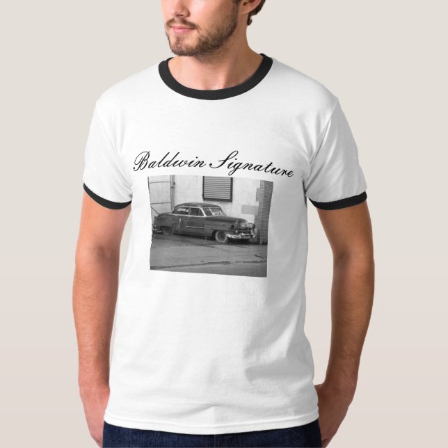 Camiseta Firma 1952 de Cadillac Baldwin (Anverso)