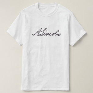 Camiseta Firma Abraham Lincoln