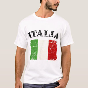 Camiseta Firma de bandera italiana