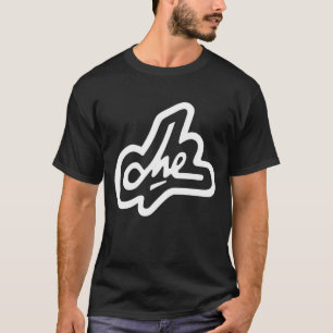 Camiseta Firma de Che Guevara en negro