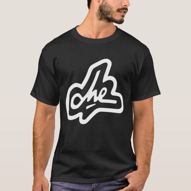 Camiseta Firma de Che Guevara en negro (Anverso)