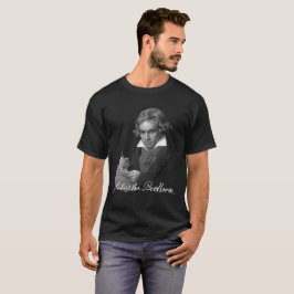 Camiseta Firma de Ludwig van Beethoven