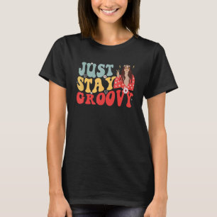 Camiseta Firma de paz Groovy para las mujeres