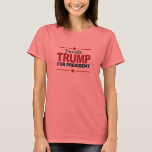 Camiseta Firma de Trump para presidente 2016