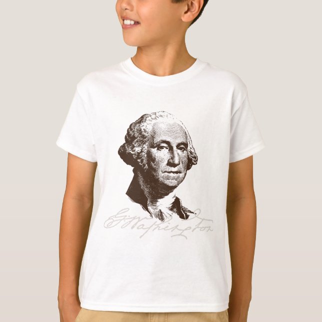 Camiseta Firma George Washington (Anverso)
