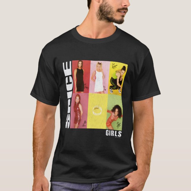 Camiseta Firmas oficiales de fotos de especias (Anverso)