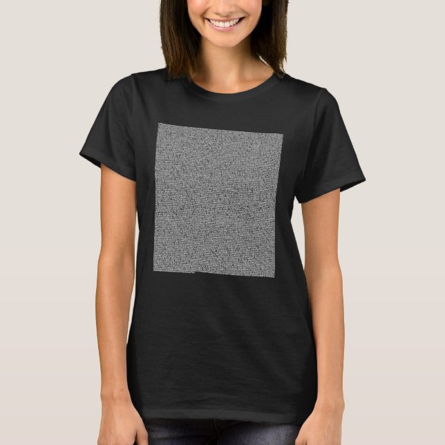 Camiseta First 10000 Digits of Pi Math Teacher Students Hap (Anverso)