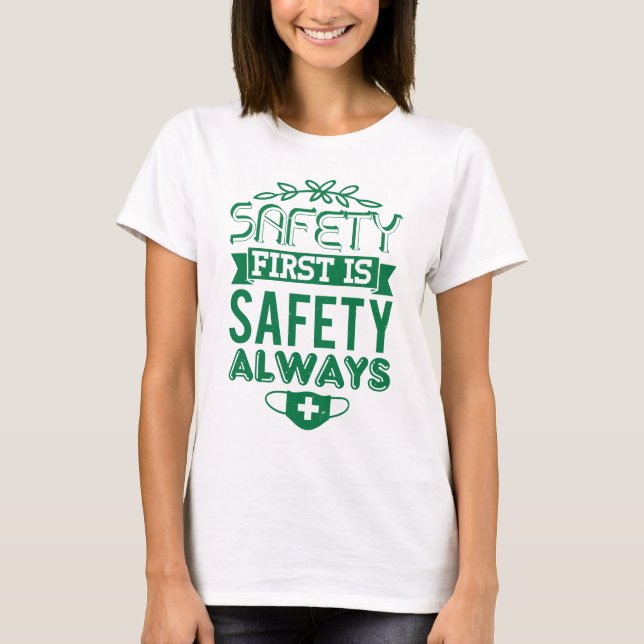 Camiseta First aid saves lives (Anverso)