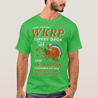 Camiseta First Annual Turkey Drop 22nd November Thanksgivin