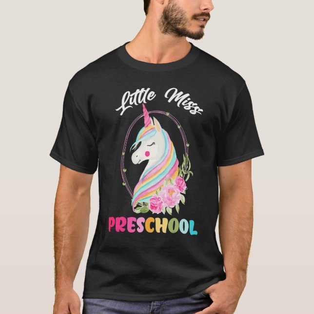 Camiseta First Day Of Preschool Back To School Miss Prek Gi (Anverso)