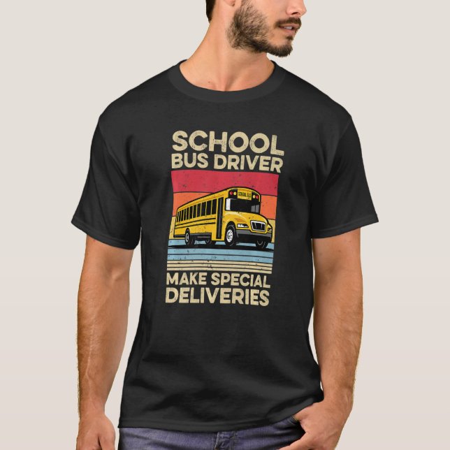 Camiseta First Day Of School Bus Driver Men Women  Bus Driv (Anverso)