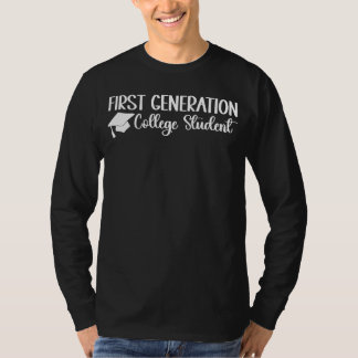 Camiseta First Generation College Student Graduate  Graduat