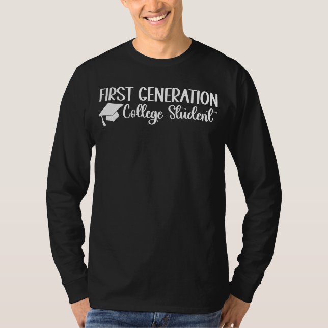 Camiseta First Generation College Student Graduate  Graduat (Anverso)