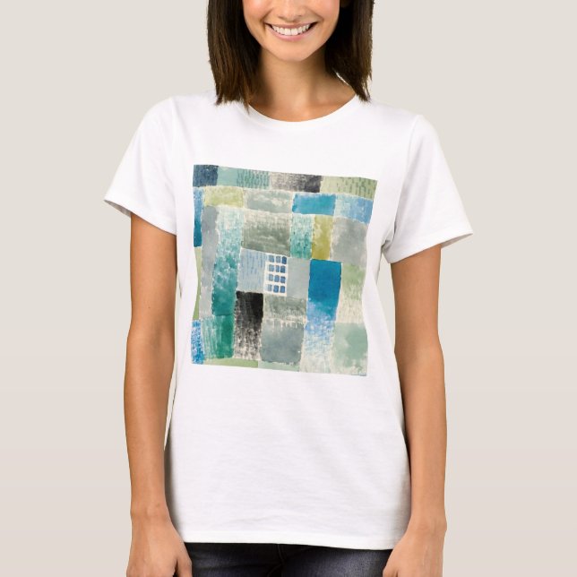 Camiseta First house in a settlement (1926) by paul klee (Anverso)