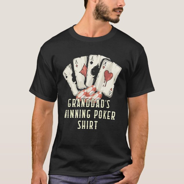 Camiseta First I Poker then I Poke Her Card Game Couples Po (Anverso)