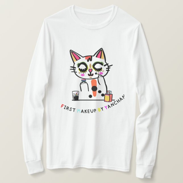 Camiseta First Makeup (Yanchan) (Anverso del diseño)