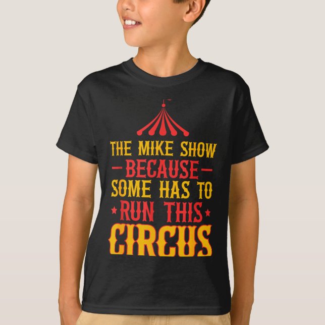 Camiseta First Name Funny Mike The Mike Show  (Anverso)