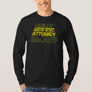 Camiseta Fiscal Adjunto Diseño Espacio Parte Trasera