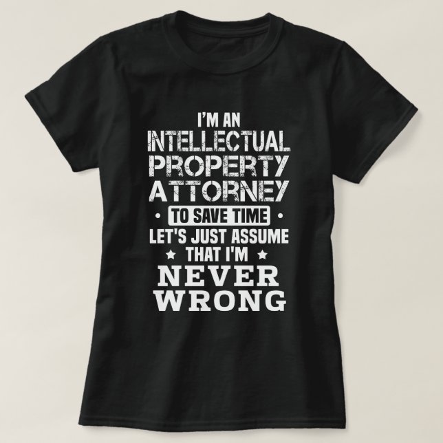 Camiseta Fiscal de la Propiedad Intelectual (Diseño del anverso)