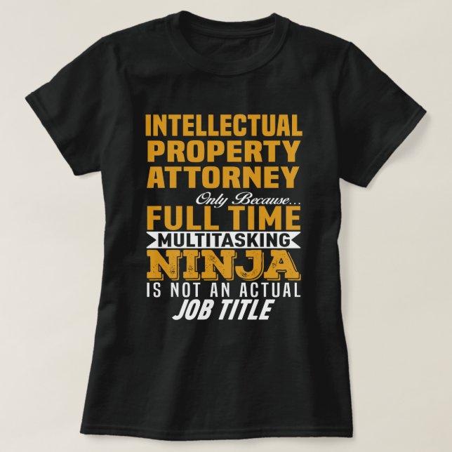 Camiseta Fiscal de la Propiedad Intelectual (Diseño del anverso)