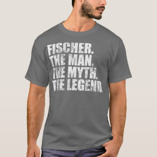 Camiseta FischerFischer Family name Fischer apellido Fische