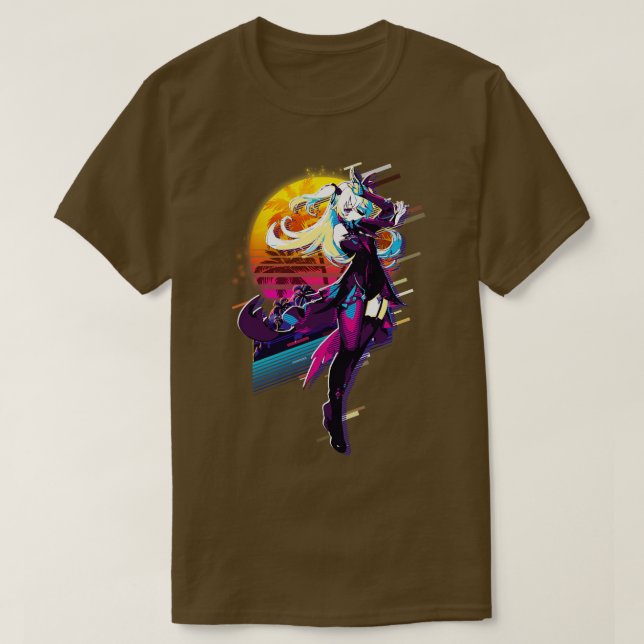 Camiseta Fischl Genshin Impact (Diseño del anverso)