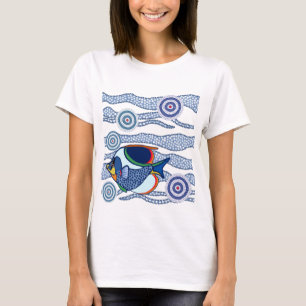 Camiseta Fish-02 aborigen