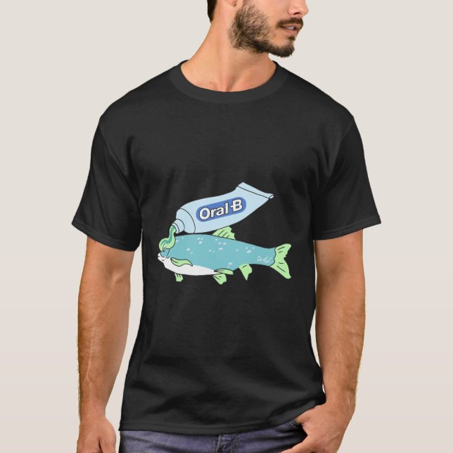 Camiseta Fish Amp Oral B Para Los Fans (Anverso)