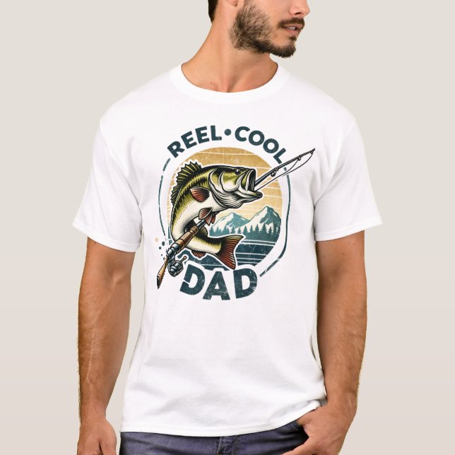 Camiseta Fish and Rod Reel Guay Dad (Anverso)
