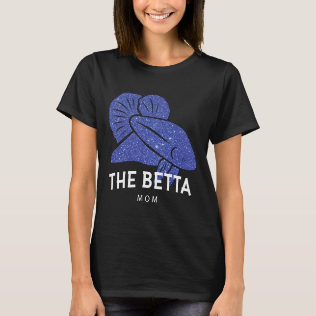 Camiseta Fish Betta Mom Betta (Anverso)