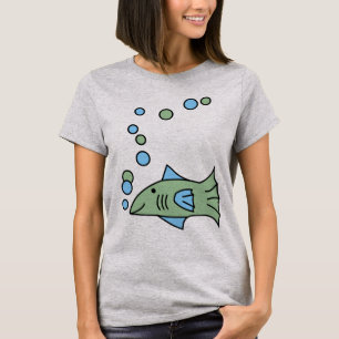 Camiseta Fish Bubbles
