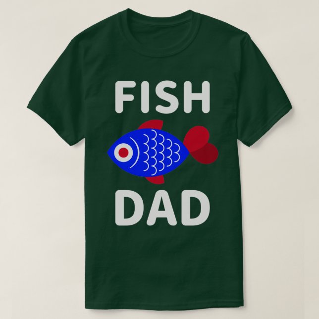 Camiseta Fish Dad (Diseño del anverso)