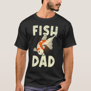 Camiseta Fish Daddy Koi Dad Koi Pond