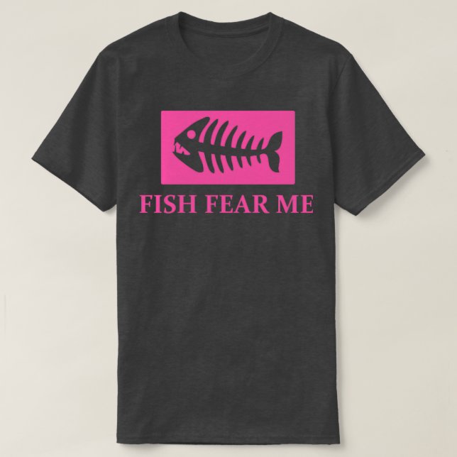 Camiseta Fish Fear Me Tee Classic TShirt (Diseño del anverso)