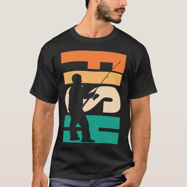 Camiseta FISH Fisher silhouette (Anverso)
