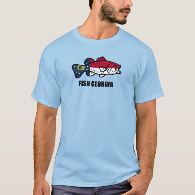 Camiseta Fish Georgia (Anverso)