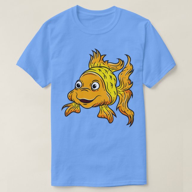 Camiseta Fish Goldfish (Diseño del anverso)