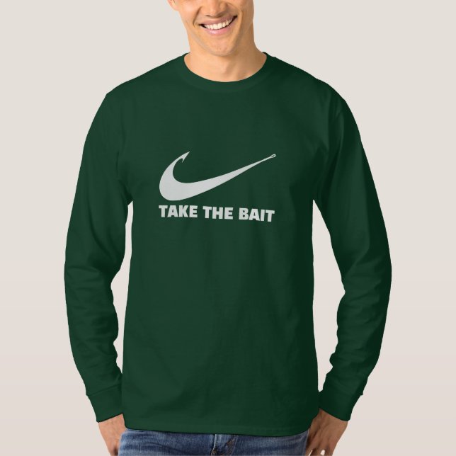 Camiseta Fish Hook Take the Bait (Anverso)