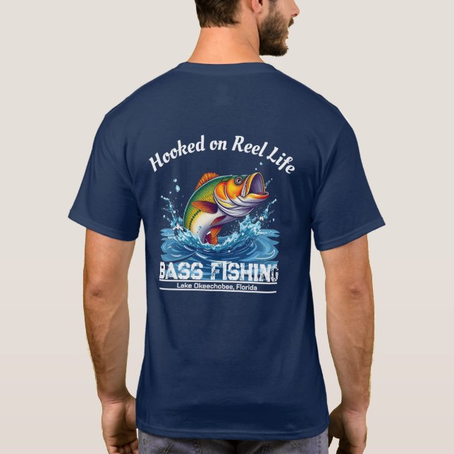 Camiseta Fish-Hooked en Reel Life (Reverso)